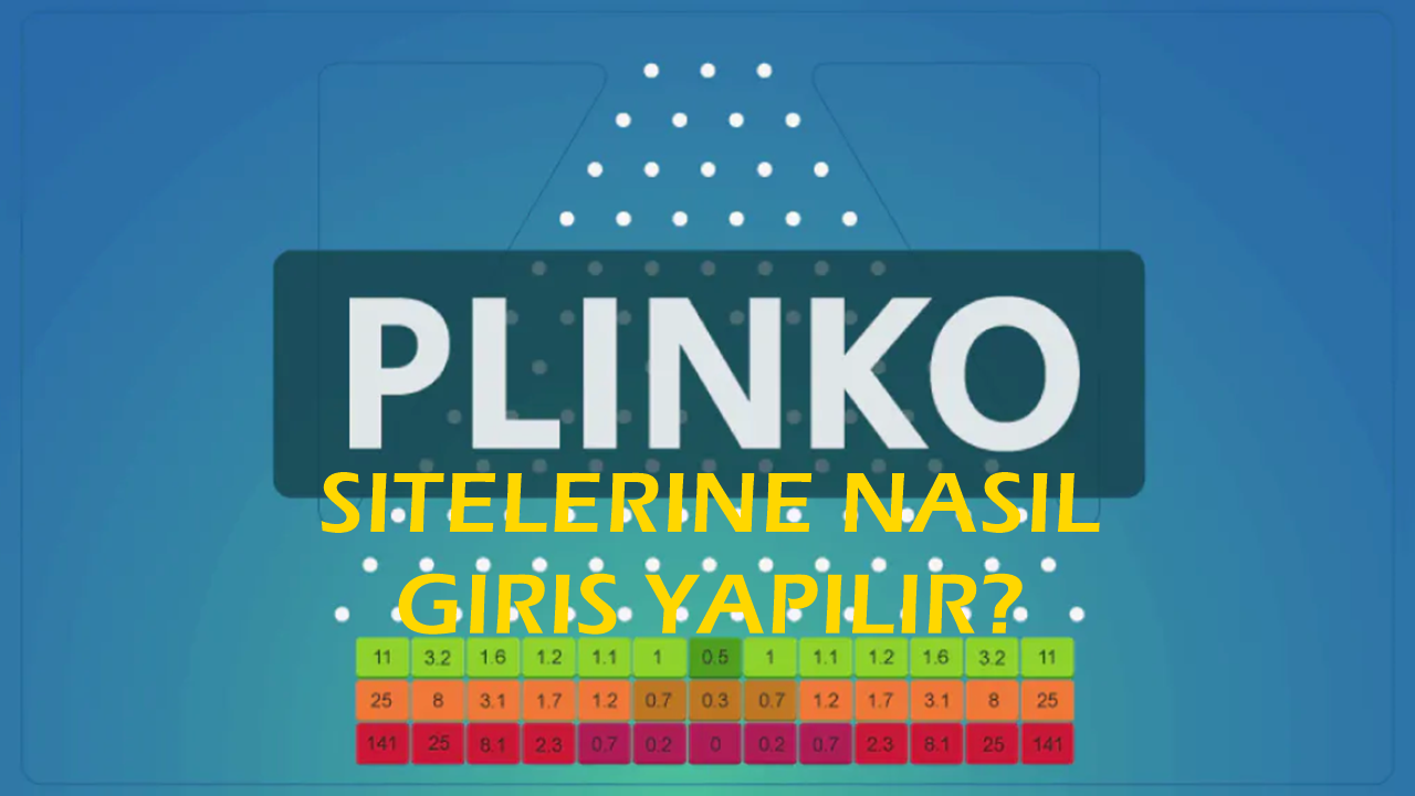 Plinko Sitelerine Nasıl Giriş Yapılır?